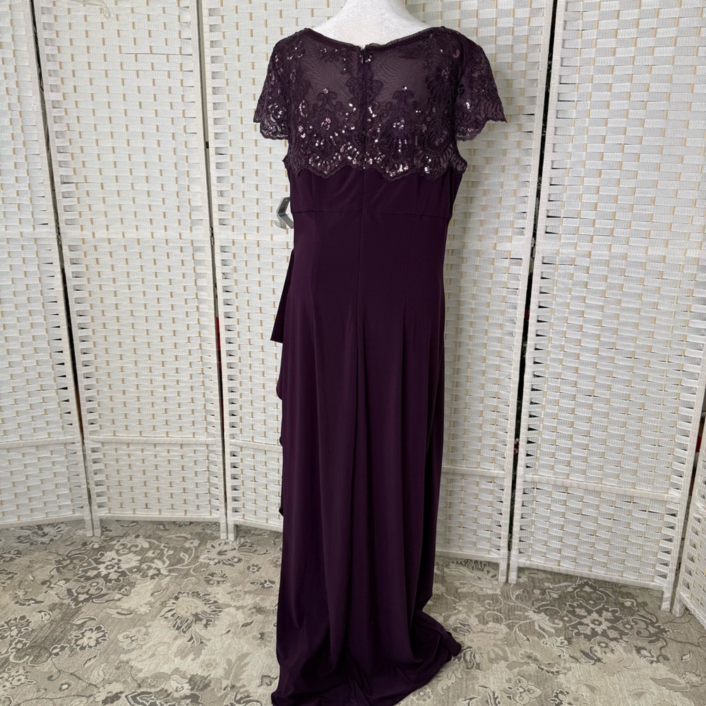 ! NWT. Alex Evenings Womens Long Length Dress - Picture 5 of 16
